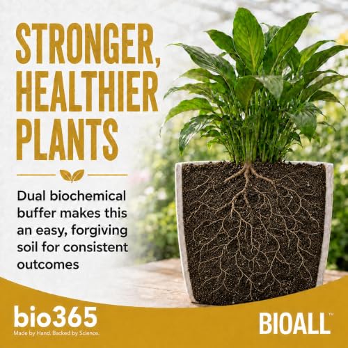 BIOALL (2 Pack) 12 Quart Bag Organic Potting Soil with Biochar - view 4