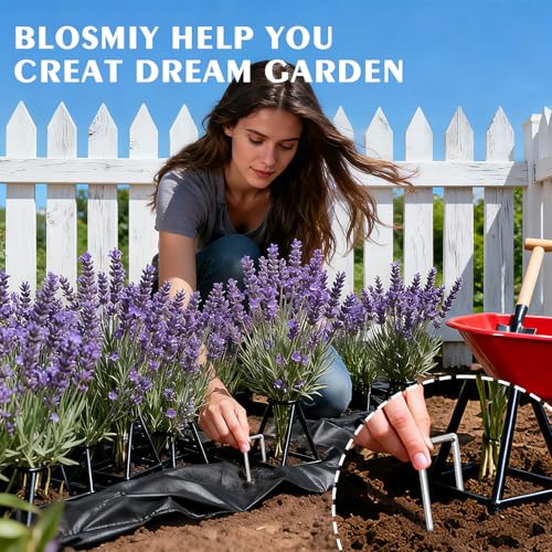 Landscape Staples 50 Pack 8 Inch Heavy-Duty Galvanized Garden Stake - view 2