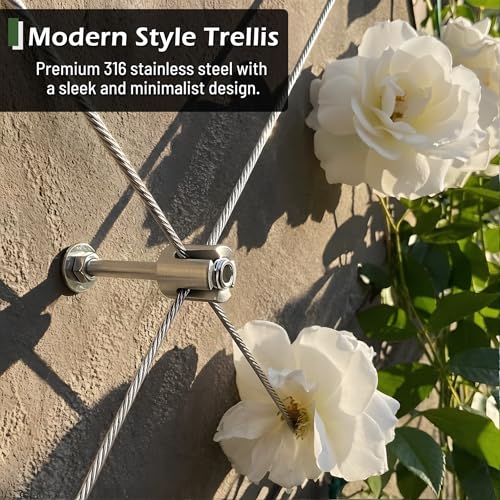 Wire Trellis Kit, 20-Set 1/8” Crosshead with Cutter & 98ft Cable - view 2
