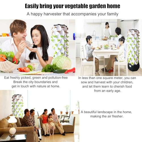 Indoor Hydroponics Growing System for Herbs, Fruits & Vegetables - Smart Garden Plant Kit with 80 Pods for Home Gardening, Easy Setup & High Yield - view 7