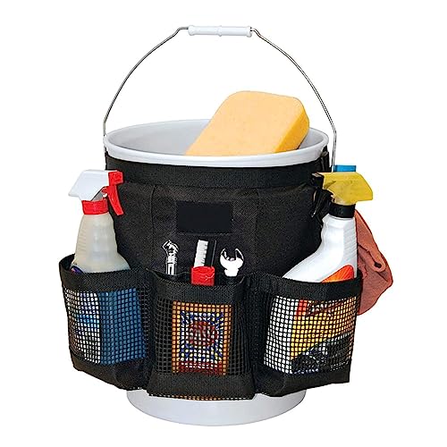 Bucket Hanging Organizer, Mesh Pockets for Car Wash - view 3