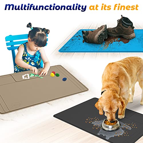 The Original Under Sink Mat - Silicone Waterproof mat, Trimmable, Easy to Clean, Kitchen Cabinet Liner, Under Sink Protector mats, Drip Tray with Lip - 34" x 22" or Smaller - view 5