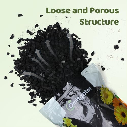 Horticultural Charcoal 1qt for Plants, Actived Charcoal Terrarium Supplies, Suitable for Indoor Plants, Succulent, Orchid, Cactus, Bonsai - view 2