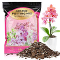 Orchid Potting Mix 1qt，Orchid Soil Composed of Orchid Bark and Perlite，Premium Orchid Medium for Potting, Repotting, Enhanced Drainage, Air Flow & Root Ventilation