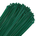 8 inch 3mm Dark Green Nylon Garden Cable Zip Ties Self Locking Cable Ties Twist Ties, Multi-Purpose Cable Tie (200 Pcs) Decoration Tie Wraps for Christmas Tree