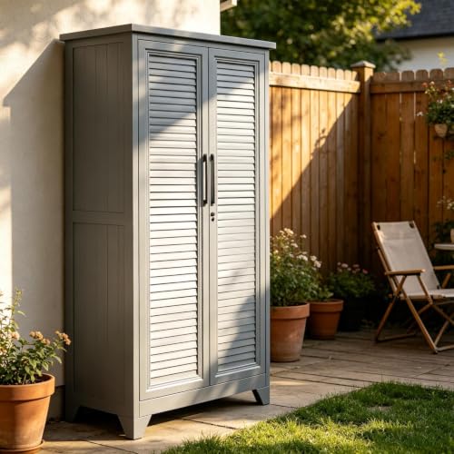 Patio Storage Cabinet, Outdoor Storage Cabinet