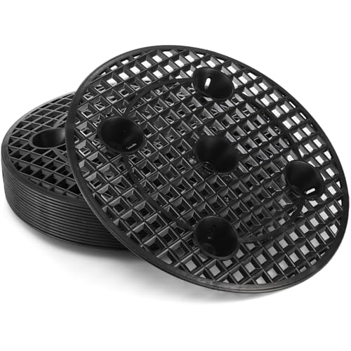 15 PCS Plant Level Pot Elevator, 12 inch Plastic Potted Plant Stands, Large Patio Planter Riser Holder, Deck Floor Protector to Prevent Rot Damage, Plant Trivet for Indoor Outdoor Garden - view 5