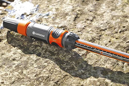 Cleaning Nozzle: Water nozzle with infinitely adjustable jet, for cleaning and spraying, water stop, frost protection, packaged (18300-20) - view 6