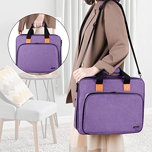 Embroidery Project Bag, Embroidery Kits Storage Bag (Bag Only), Purple - view 5