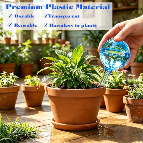 Self Watering Globes for Plant, 10pcs Auto Watering Bulb for Indoor Outdoor - view 4