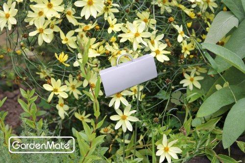 25-Pack Weatherproof Large Zinc Metal Plant Labels, Height 11.5", Label Area 3 1/2 x 1 1/4" - view 3