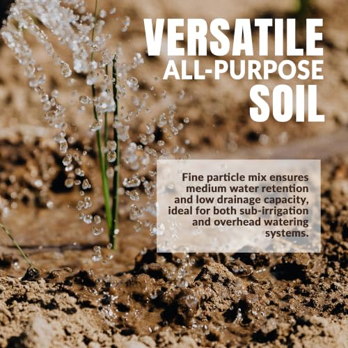 Germination Mix with Peat Moss, Fine Perlite & Vermiculite - Perfect for Seed Germination, Plugs, and Cutting Propagation - Balanced pH, Enhanced Drainage and Aeration, 24 Quarts. - view 3