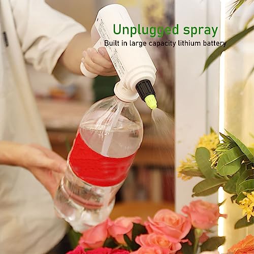 Electric Plant Sprayer Spout Battery Powered USB Rechargeable Handheld Automatic Watering Sprayer with Spray Bar (A) - view 2