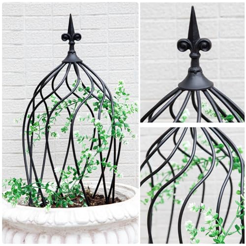 23" Obelisk Trellis for Climbing Plants & Vines Outdoor Decor - view 3