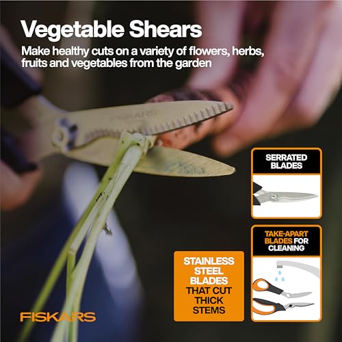 6-Piece Vegetable Gardening Essentials Tool Set w/Garden Shears - view 6