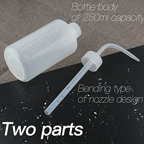 2Pcs Plastic Wash Bottle 250ml Plant Squeeze Bottle, 8oz - view 4
