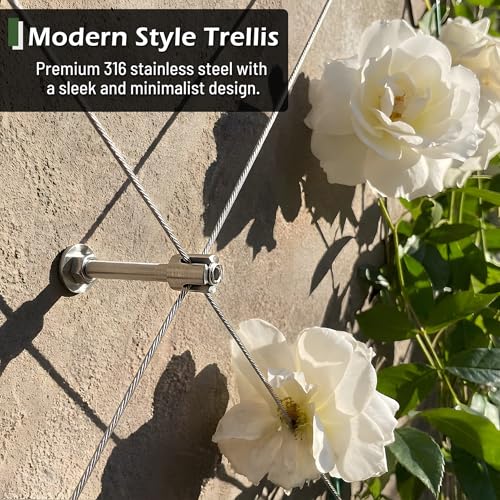 Wire Trellis Kit, 12-Set 5/64” Crosshead Hubs Add-On Kit, No Cable - view 4
