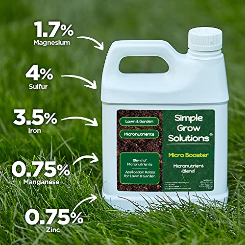 Soil Hume Seaweed Humic Acid 32 Ounce + 4-6-8 All Purpose Plant Food 32 Ounce + Micro Booster Chelated Micronutrients 32 Ounce - Indoor Plant & Outdoor Garden Bundle - Simple Grow Solutions - view 4