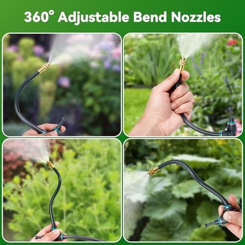 360°Adjustable Drip Irrigation System,100FT irrigation system for garden - view 2
