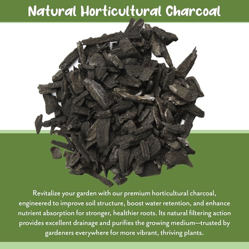 Horticultural Charcoal for Indoor Plants (8 Quarts) Hardwood Soil Additive for Orchids, Terrariums, and Gardening - view 5