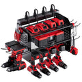 Power Tool Organizer Wall Mount, 3-Layer Charging Station, Black