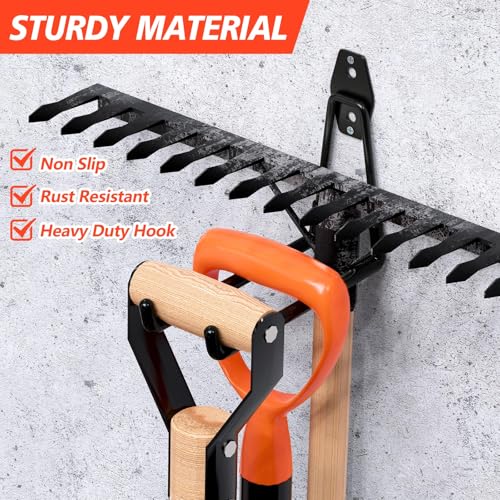 30-Pack Garage Hooks for Storage & Hanging Items, Save Space - view 5