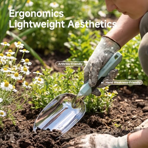 Garden Tools Set 18/10 Stainless Steel Hand Tool Gardening Gifts - view 4
