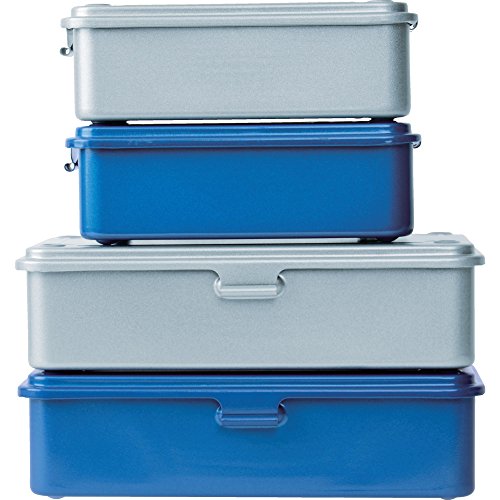 T-190 Trunk Type Tool Box, Blue, 8.0 x 4.3 x 2.2 inches (203 x 109 x 56 mm) - view 7