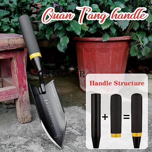 5-Piece Garden Tool Set, Heavy-Duty Stainless Steel Premium Tools - view 7
