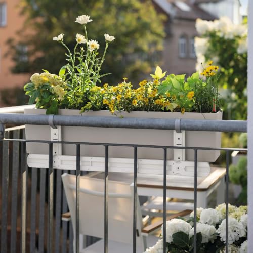 Balcony Box Holder for BALCONERA 80 and 100, White - view 4