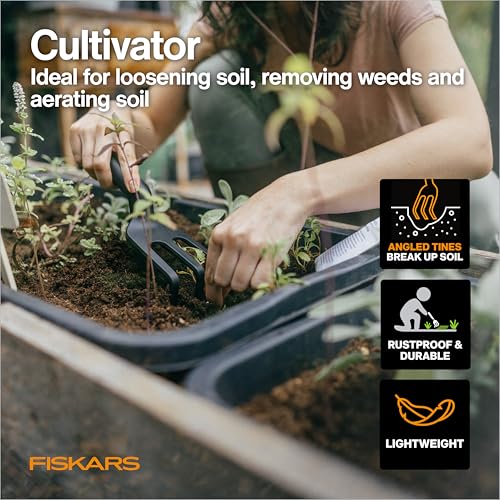 4-Piece Tool Set, Pruning Shears, Trowel, Cultivator & L/XL Gloves - view 4