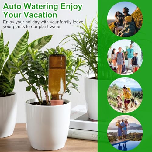 12 Pack Terracotta Watering Spikes, Plant Watering Devices - view 5