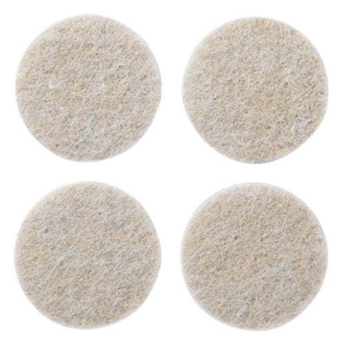 Felt Pads, 12 Pads, Circle, Beige, 1.5 in x 1.5 in - view 6