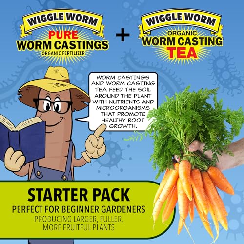 Wigle Worm Pure Worm Castings 30lb & Worm Castings Tea 8oz Bundle - view 2