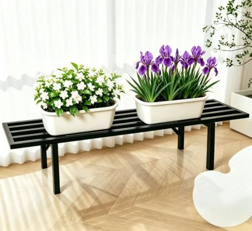 One Tier Metal Plant Stand Indoor & Outdoor L35.43 easy assembly - view 6