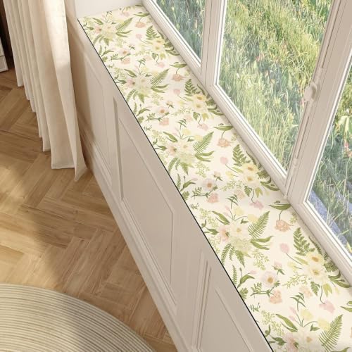 Diatomaceous Earth Window Sill Protector,Cuttable Non-Slip Narrow Mat for Plants and Kitchen,Easy Clean