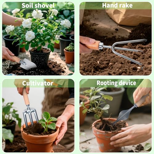 Garden Tool Set with Bag and Gloves - view 2