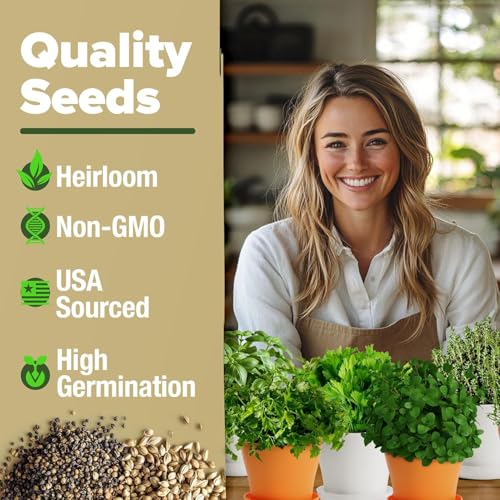8 Herb Garden Kit, Indoor Growing Kit, Gardening Gifts for Women - view 5