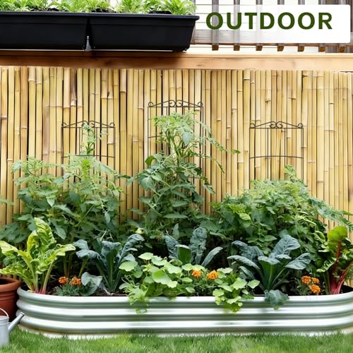 Trellis for Climbing Plants Indoor, 4 Pack 31'' Metal Plant Trellis Indoor for Potted Plants, Sturdy Plant Support Outdoor for Ivy Pothos Monstera Hoya Flower Vine, Rectangular Shape - view 7