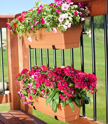 Planter Box Mounting Hardware for Vertical Spindled Deck Railing 16" - view 6