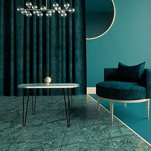 10inch Black Hairpin Furniture Legs(4PCS) | Heavy-Duty Hairpin Legs End Table Legs| with Screws and 4pcs Bonus Rubber Floor Protectors | Metal Table Legs Desk Legs Furniture Legs for DIYers - view 6