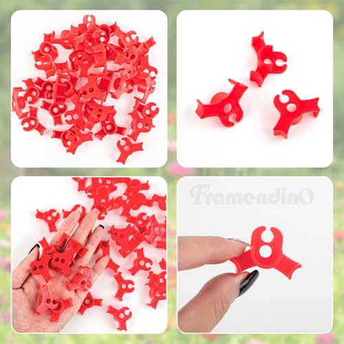 100 Pack Plant Training Clips 90 Degree Bender Low Stress Branch Trainer Stem Benders for Flowers Vegetables - view 4