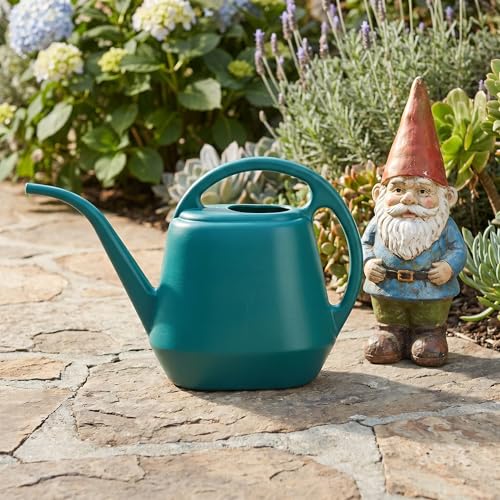 Watering Can Plastic 4 Litre Lightweight Water Sprayer Watering Bottle for Garden Outdoor House Flower Bonsai Plant (Green) - view 4