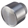 12342 400DC Nozzle, Metallic Aluminum, Twin
