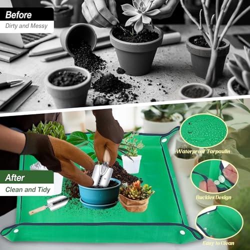 Gardening Tool Set with Tote Bag Heavy-Duty Garden Tools Gardening Gift - view 6