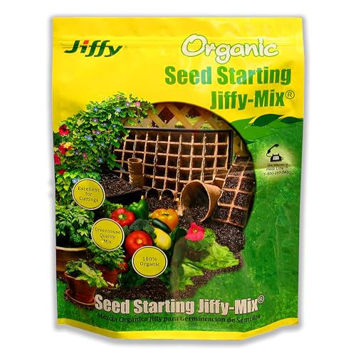 Natural & Organic Seed Starting Soil Mix, 10 QT (1 Bag (10 QT) - view 2