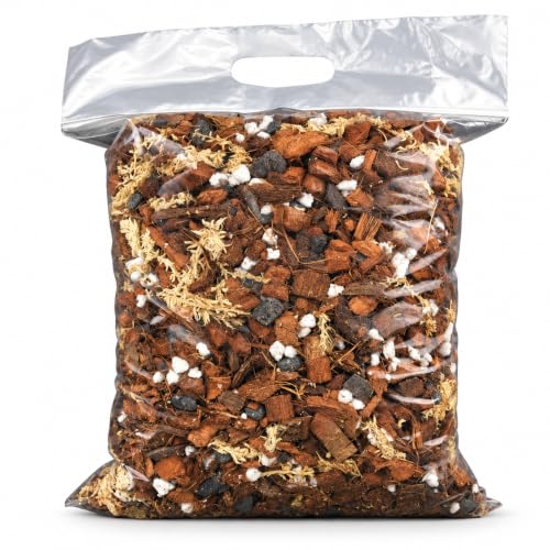 Orchid Potting Mix, Phalaenopsis Dark Classic Orchid Mix (Standard Bag) - Hand Blended in The USA - view 2