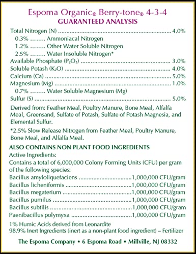Berry Tone Plant Food, 4-3-4, 4-Lbs. - view 4