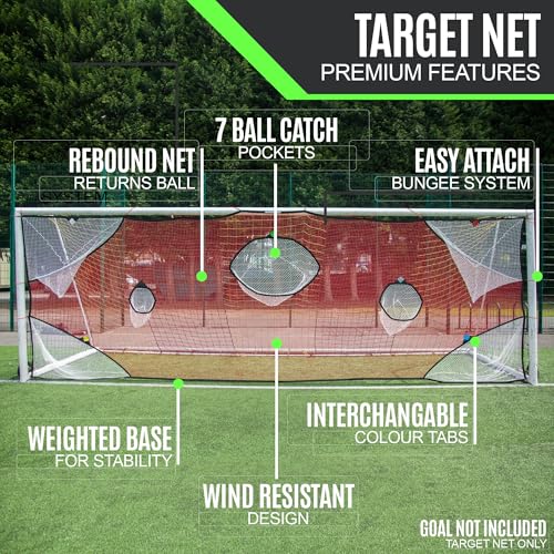 Target Net for Soccer Goals - Accuracy Practice - view 4