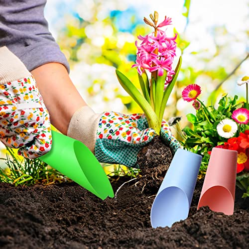 6 Pcs Plastic Soil Scoop for Bonsai Indoor Plants, Color 3 - view 5